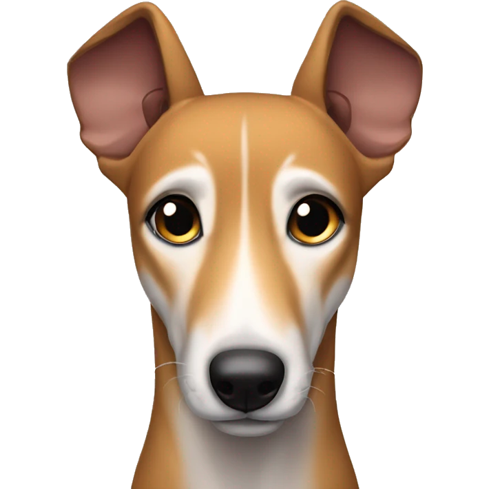 Fawn tiger greyhound sad emoji