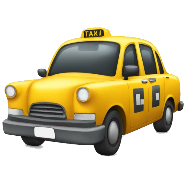 taxi emoji