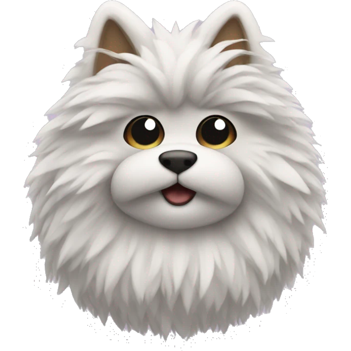fluffy slides emoji