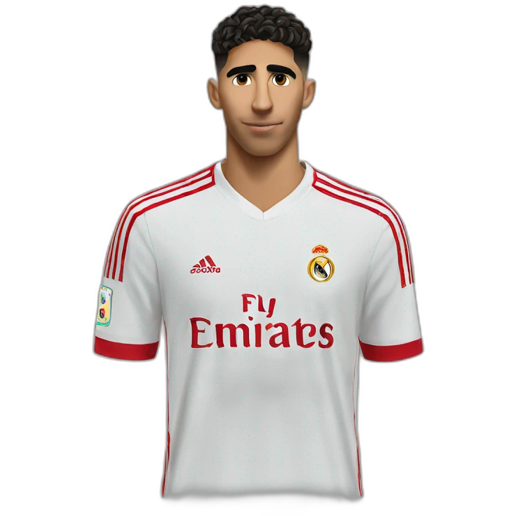 Achraf hakimi emoji