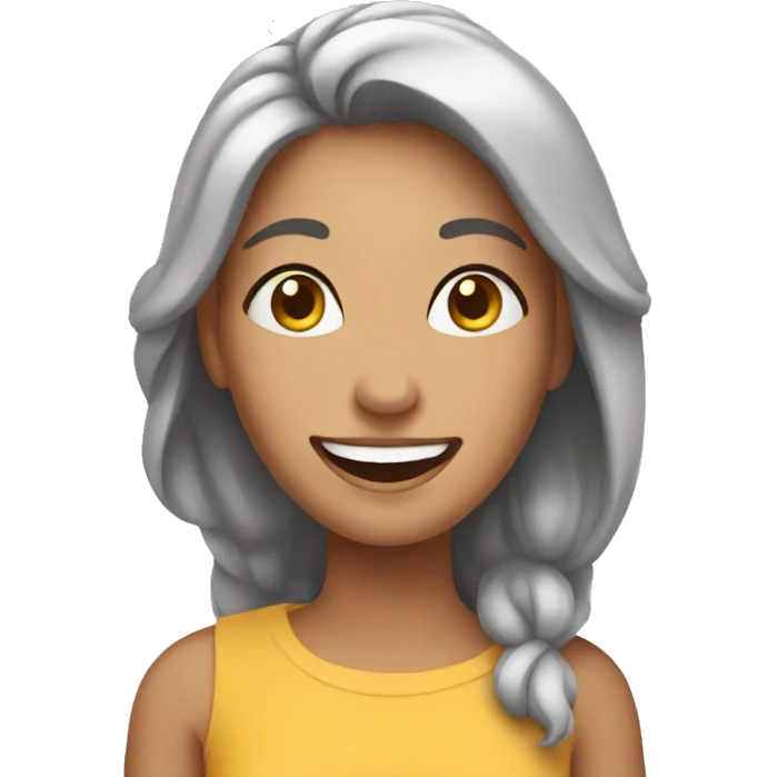 happy woman emoji