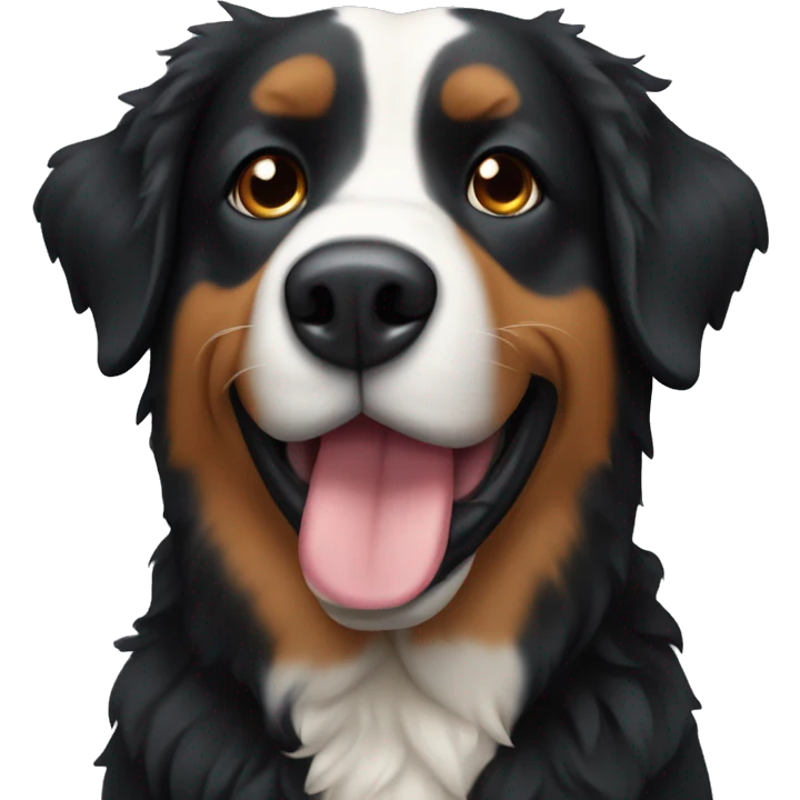bernes mountain dog emoji