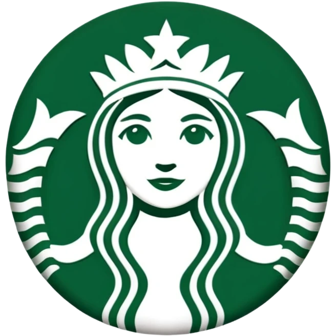 Starbucks logo but not emoji