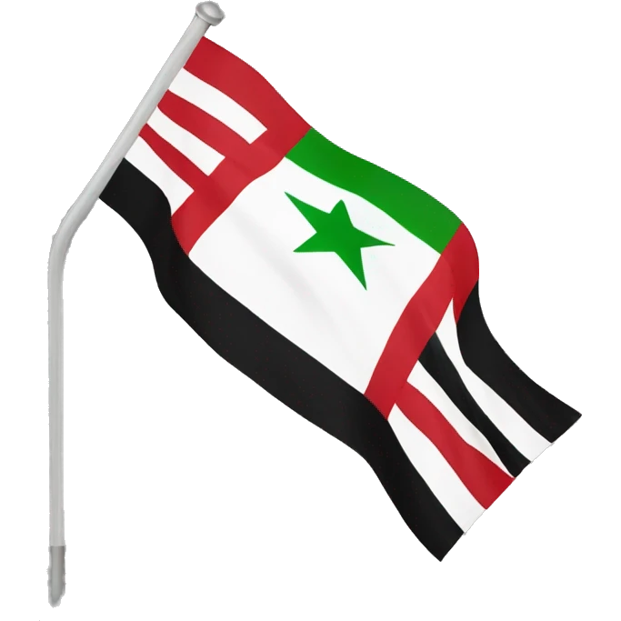 Independent Syria flag emoji