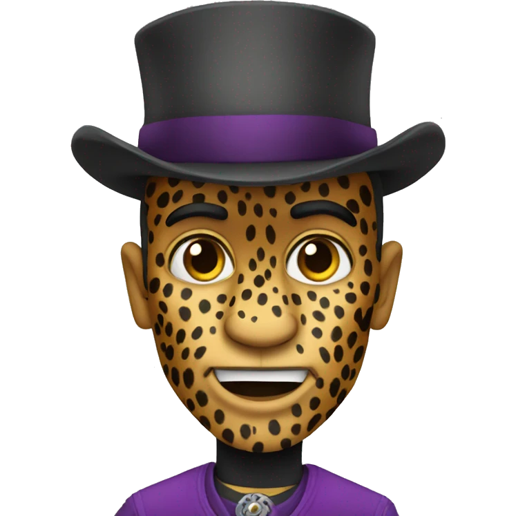 cheetah villain  emoji