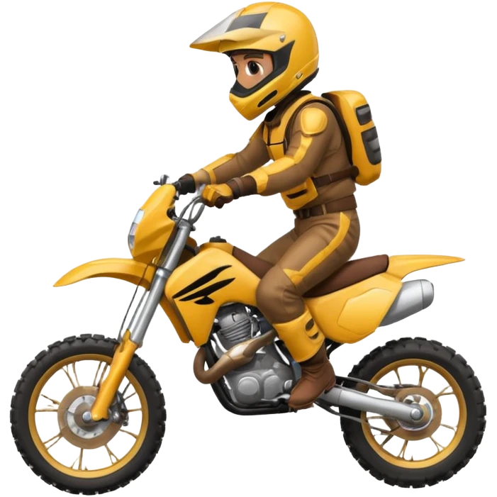 Motocross emoji