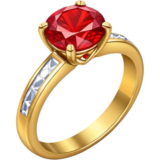 glitter rubi married ring emoji