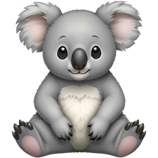 Koala con oso emoji