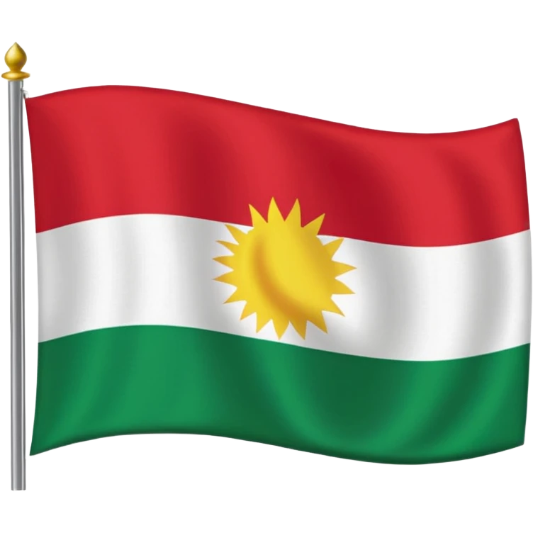Kurdistan flag emoji