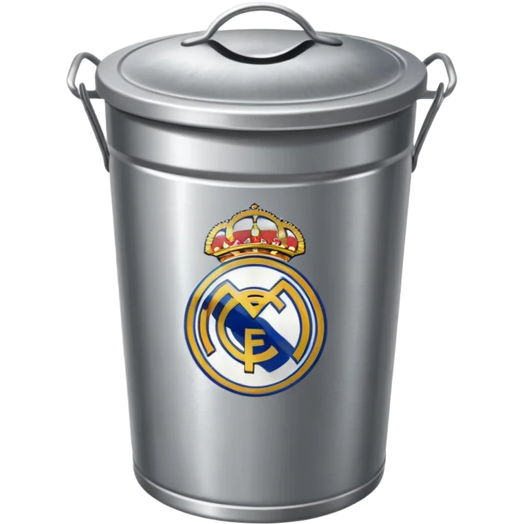Real Madrid poubelle emoji