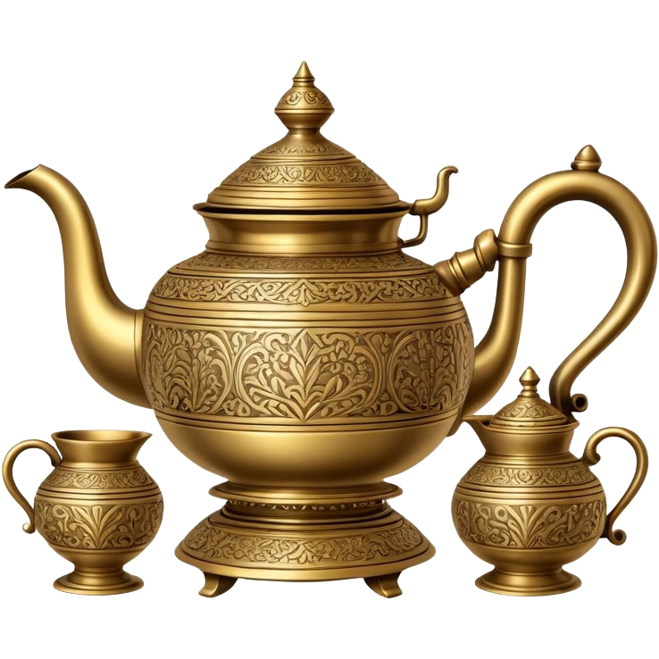 Samovar tea set from Dagestan emoji