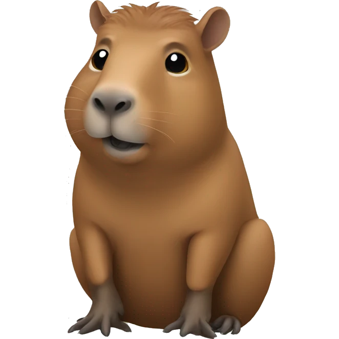Capibara emoji