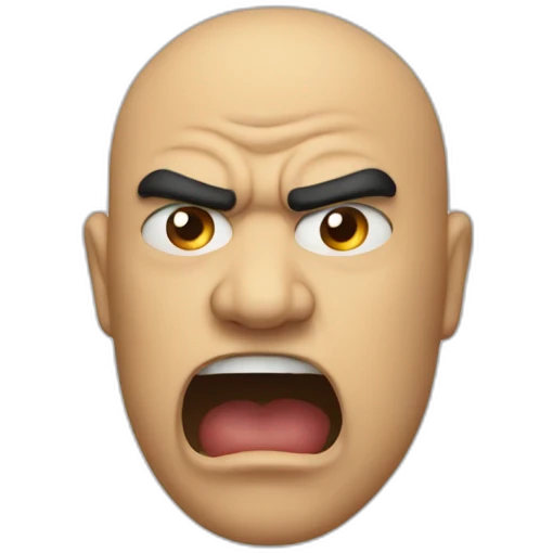 Moji ji angry  emoji