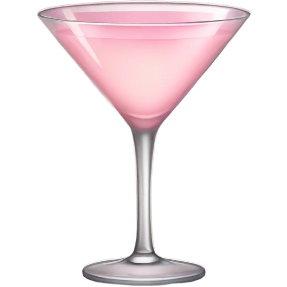 light pink martini glass emoji