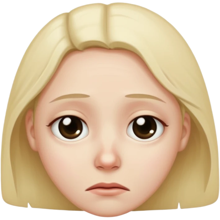 Sad emoji