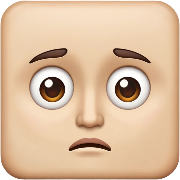 puzzled face emoji