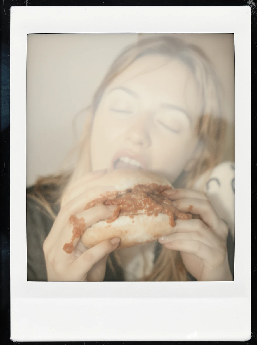person eating sloppy joe emoji