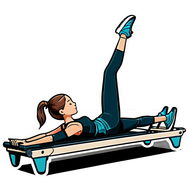Girl do pilates reformer emoji