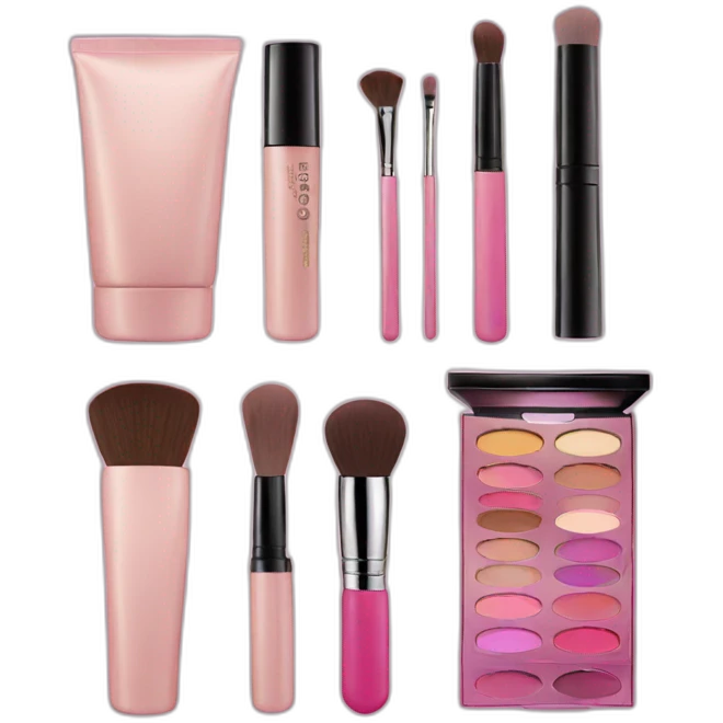 Makeup set emoji