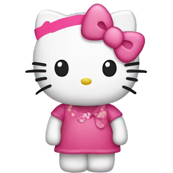 Hello kitty emoji