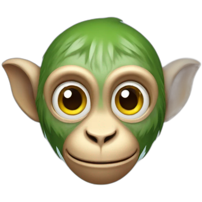 Elf monkey emoji
