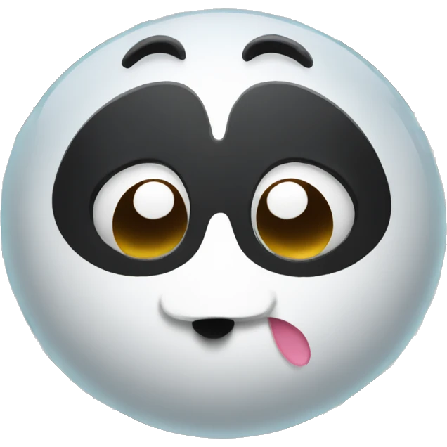 Panda mirror selfie emoji