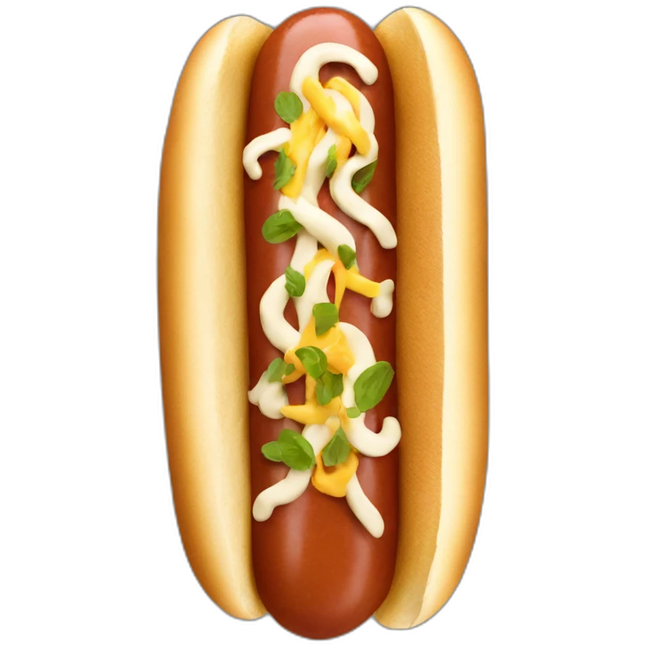 Giant pg13 hotdog emoji