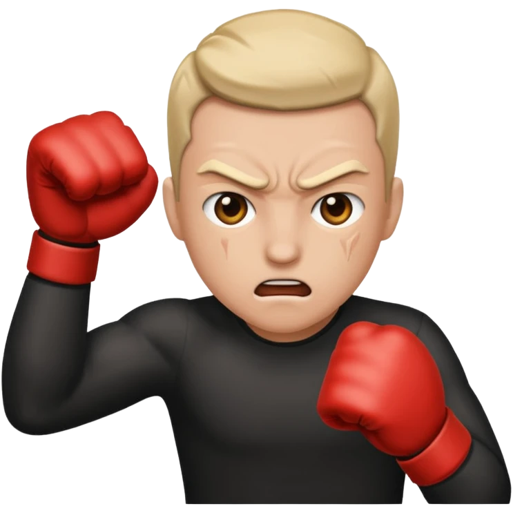 Mad punch emoji