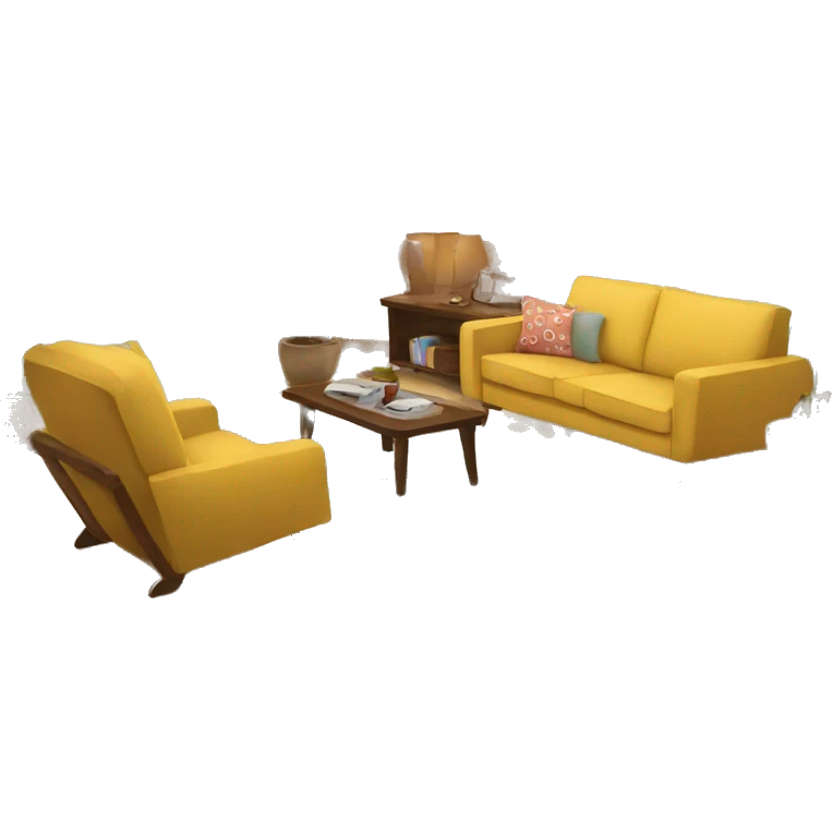 living room emoji