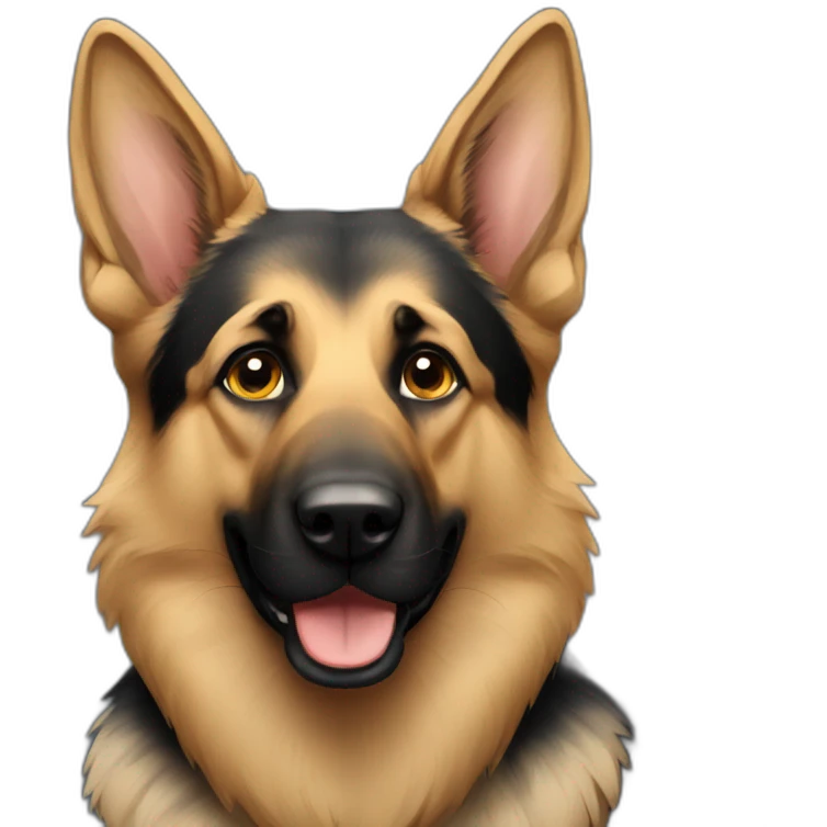 german shepherd emoji