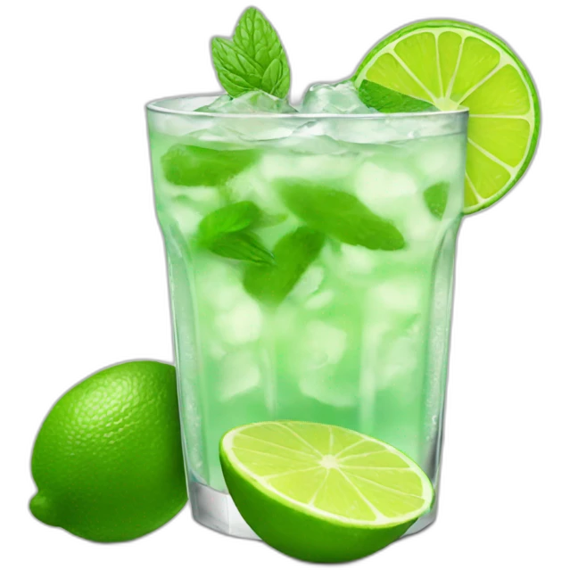 Amine mojito emoji