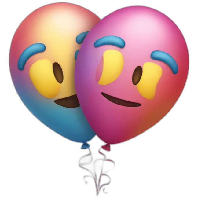 balloons emoji
