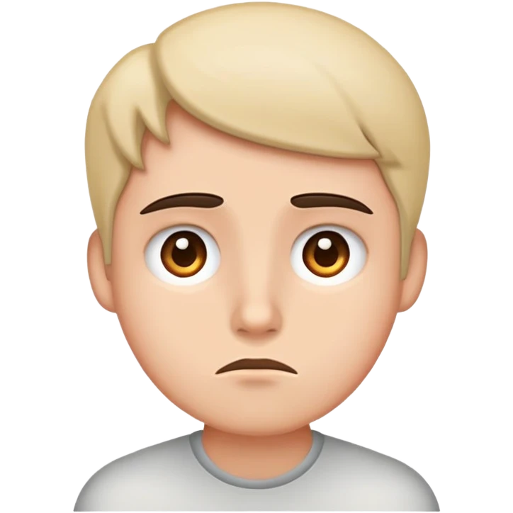 a emoji that represents someone that isn’t interested  emoji