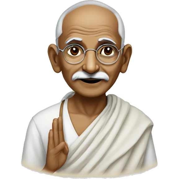 Gandhi ji emoji