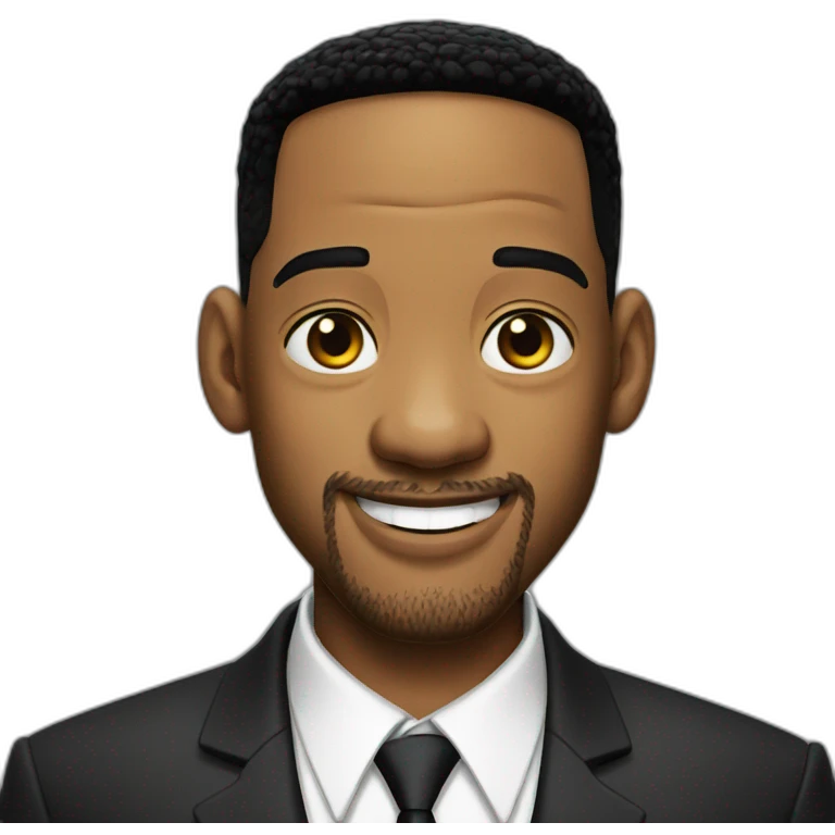 Will smith happy emoji