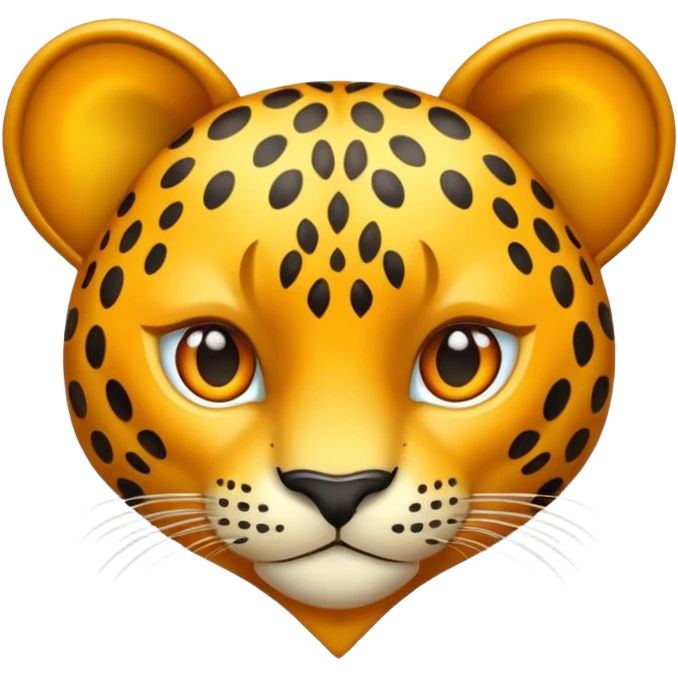 Corazón leopardo emoji