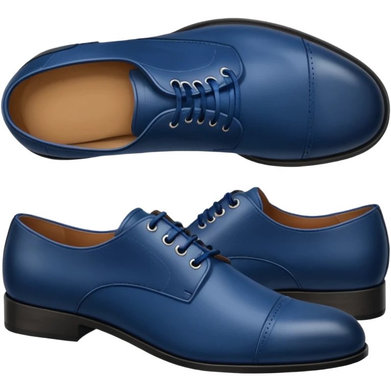 dark blue men's shoes emoji