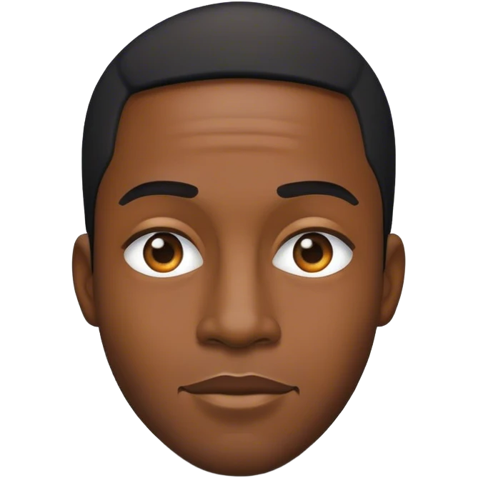 Black guy emoji
