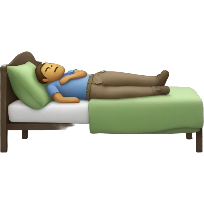 sleeping tourist  emoji