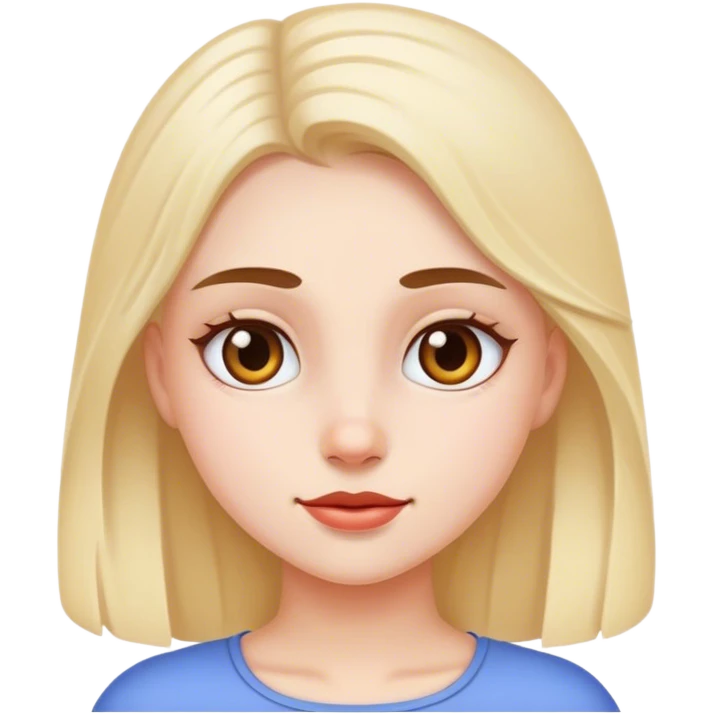 Girly girl emoji