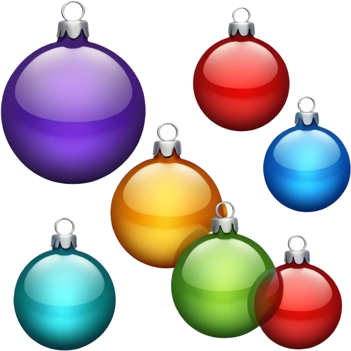 Christmas Baubles emoji