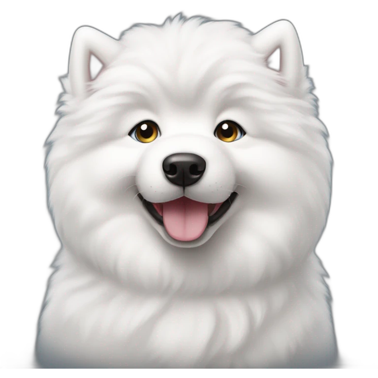 samoyed puppy emoji