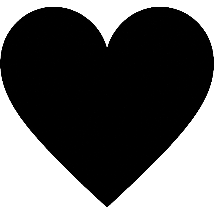 black white heart , remove background emoji