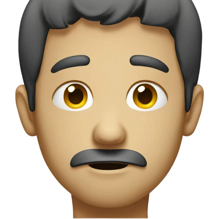 Depressed emoji