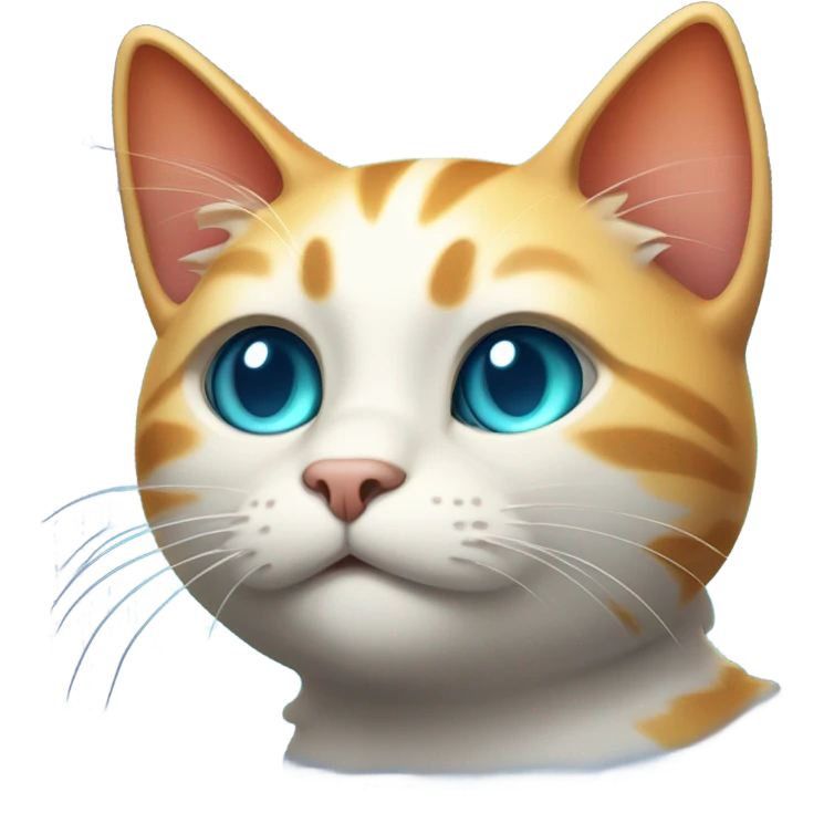 Atomic zombie cat emoji