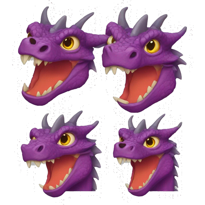 dragon with three head’s emoji