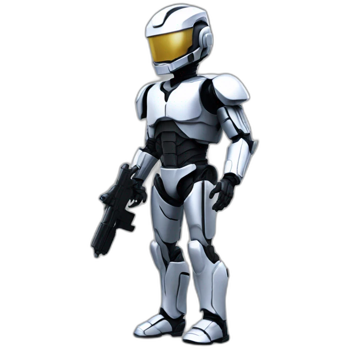 Robocop cuerpo completo  emoji