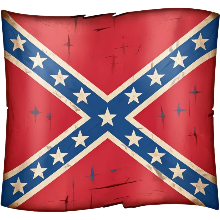 confederate flag emoji that has 13 stars emoji