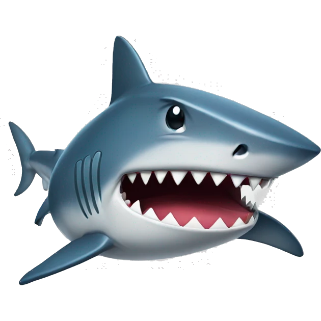 Shark dabbing emoji