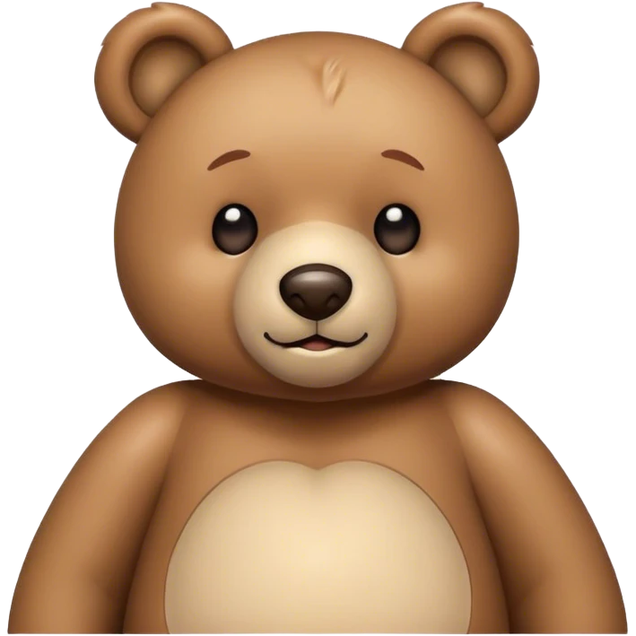 Oso de peluche masculino emoji